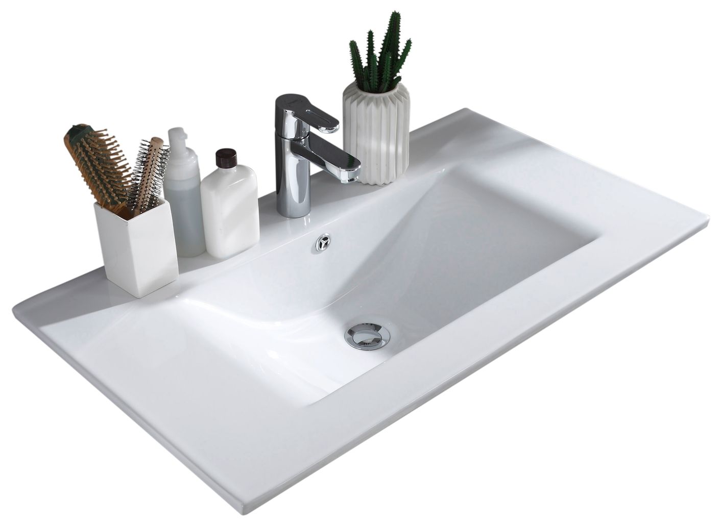 SPLASH Waschbeckenunterschrank (WBU) inkl. Becken Sandeiche