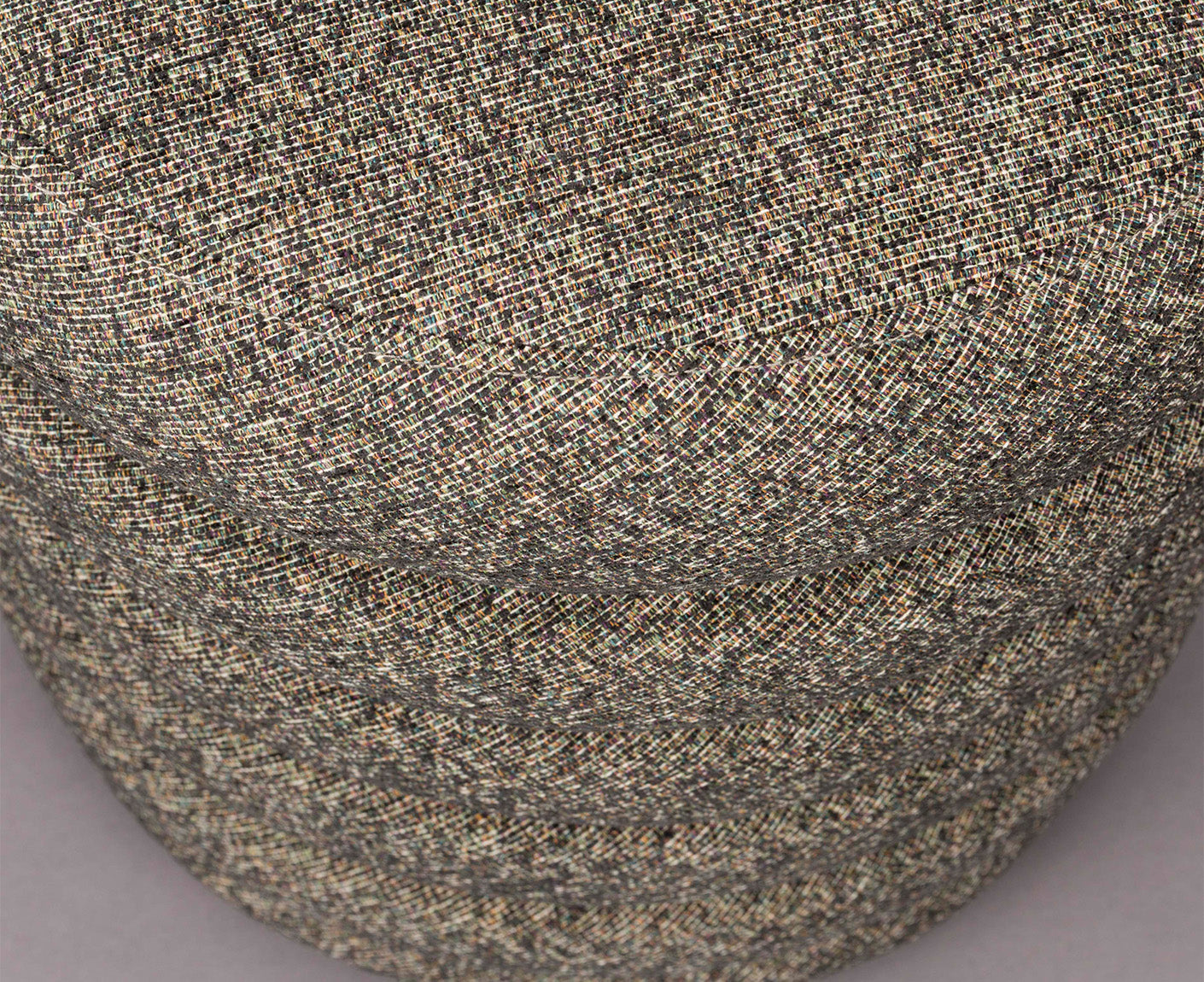 Fern Bouclé Hocker
