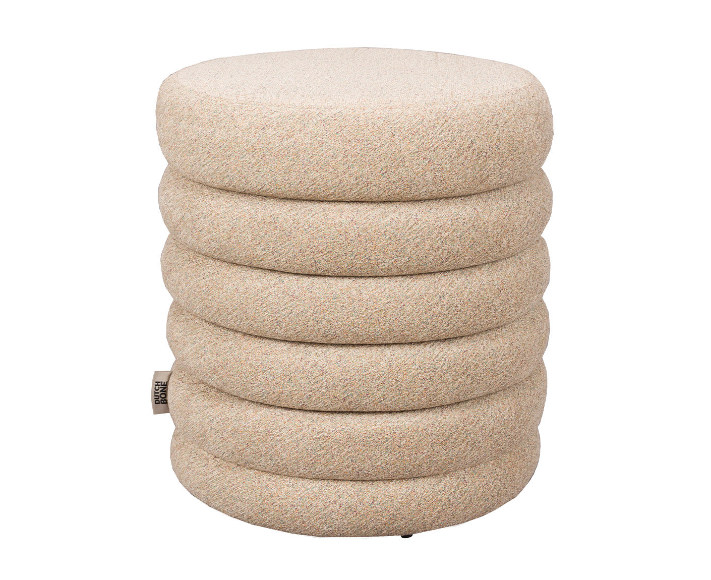 Fern Bouclé Hocker