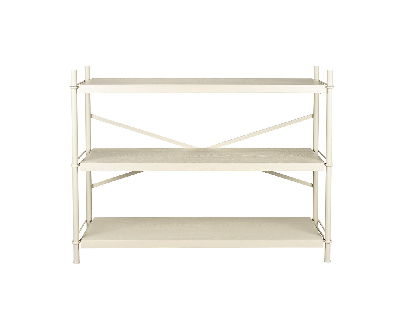 Iron Standregal Beige