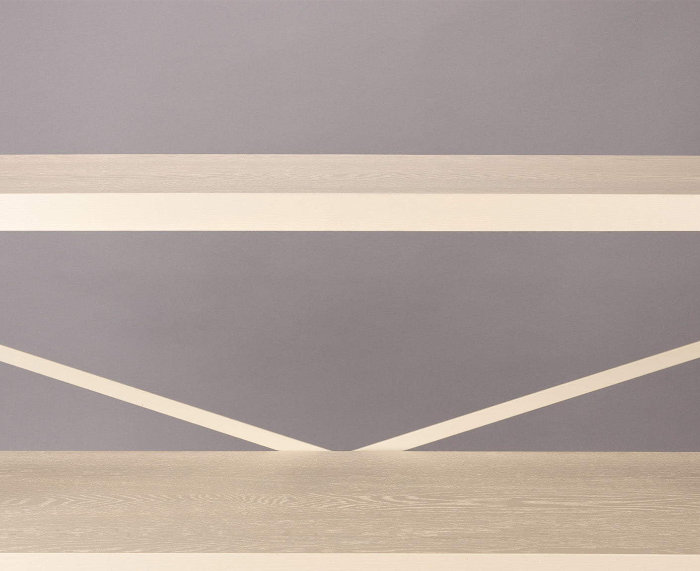 Iron Standregal Beige