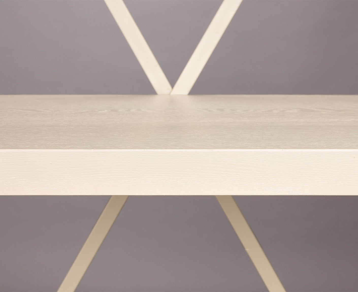 Iron Standregal Beige