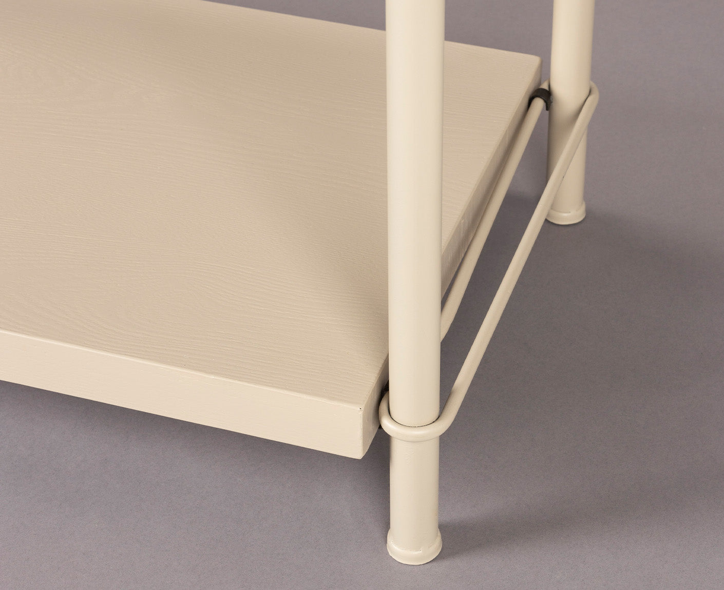 Iron Standregal Beige