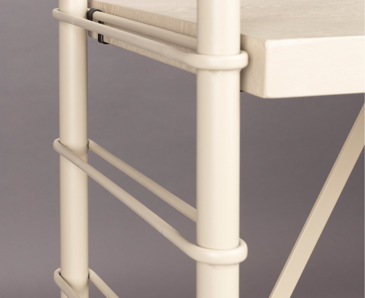 Iron Standregal Beige