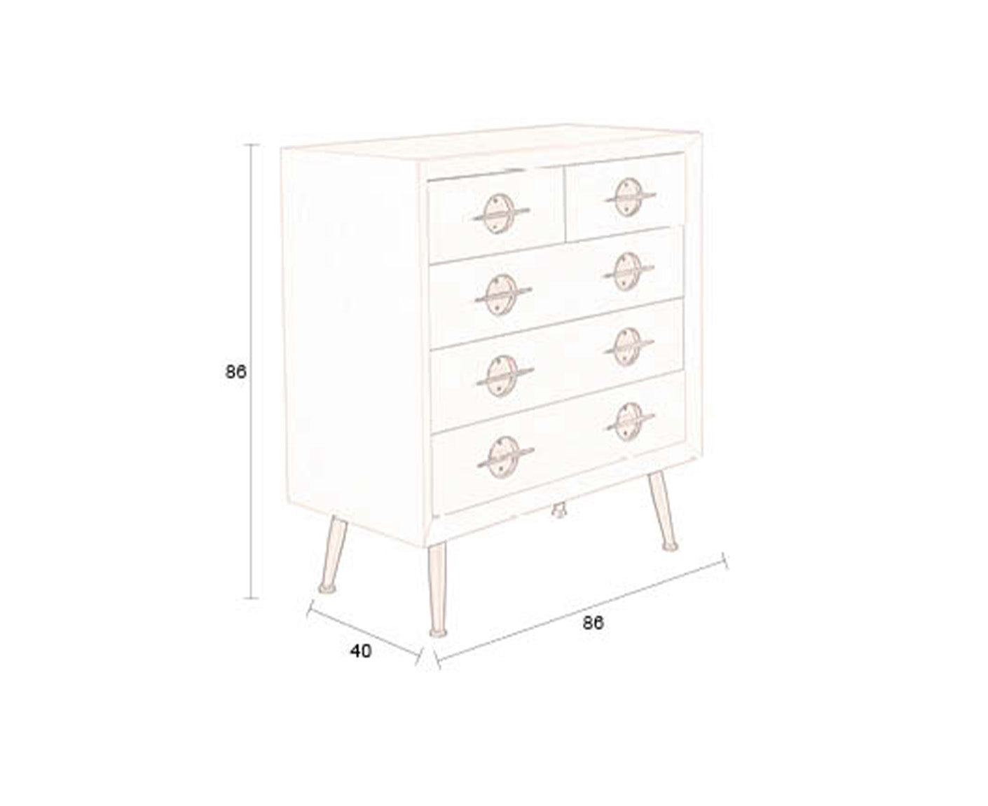 Edson Sideboard Beige