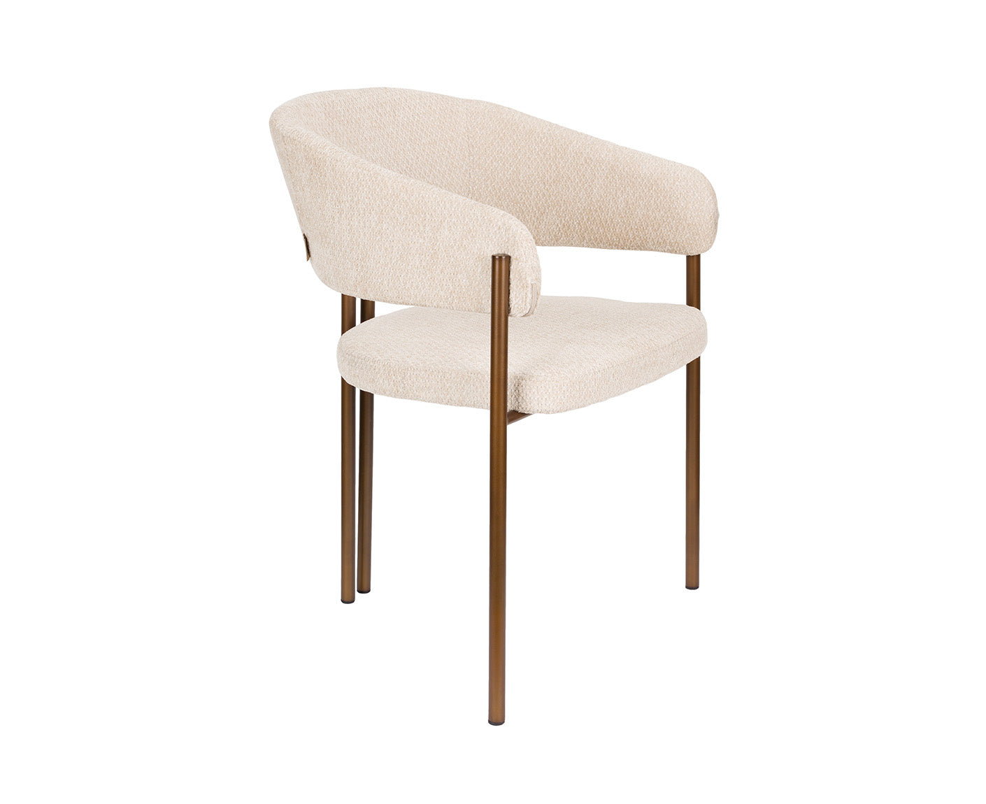 Naida Esszimmerstuhl Bouclé 2er Set