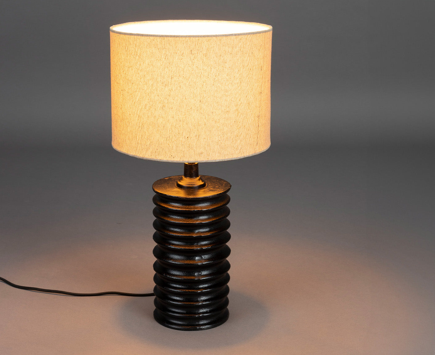 Yalu Tischleuchte Tischlampe Schwarz