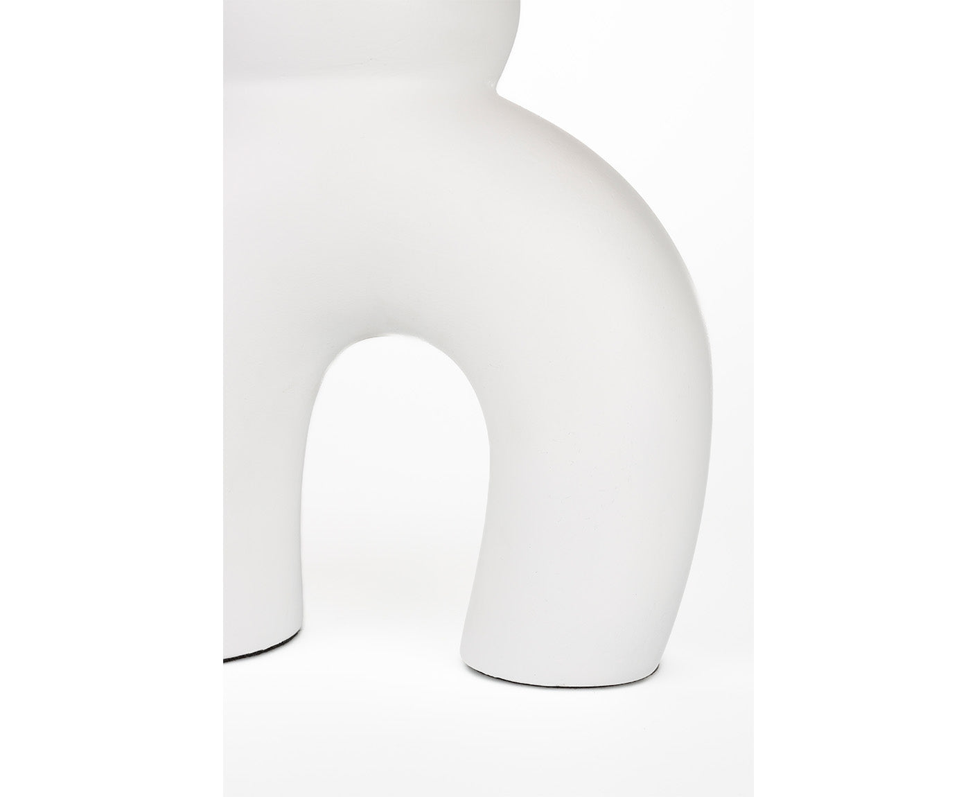 Bibi Tischleuchte Lampe Weiß Keramik