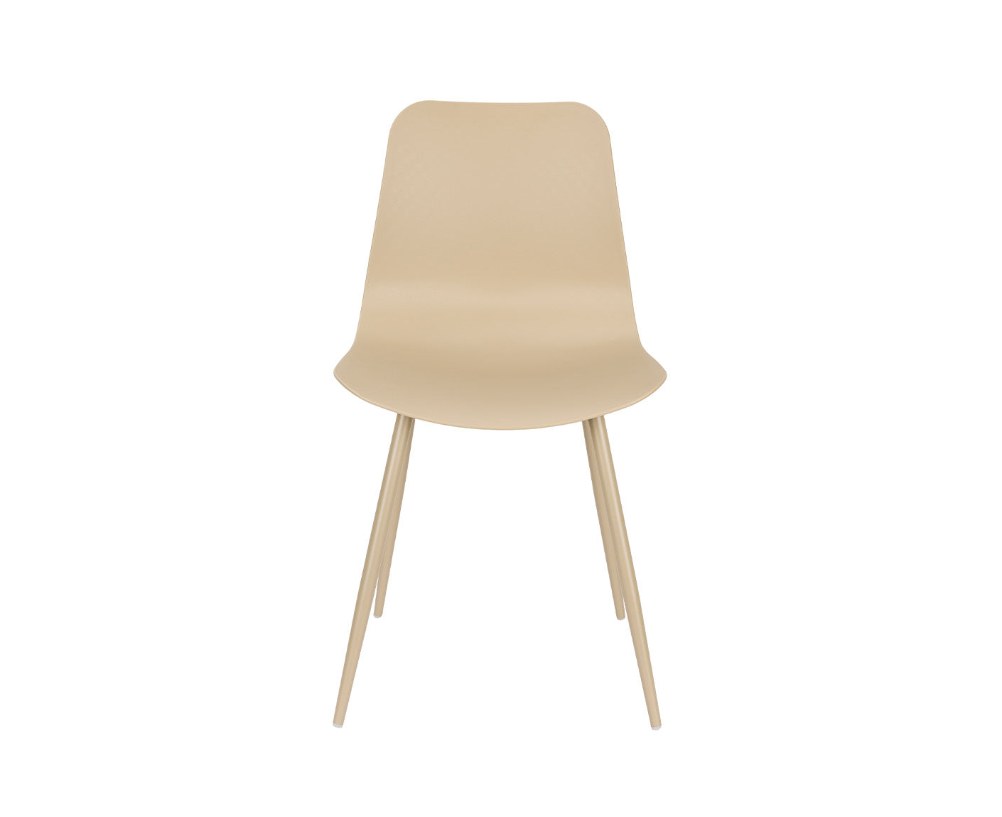 Leon Stuhl Beige 2er Set