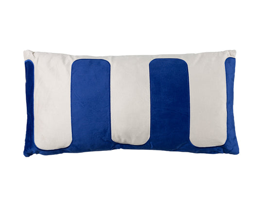 Aya Kissen 60 x 30 cm Blau 5er Set