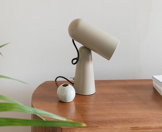 Vesper Tischleuchte Beige 8er Set