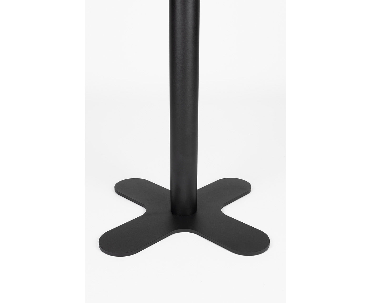 Sanjay Bistrotisch Ø80 cm Schwarz