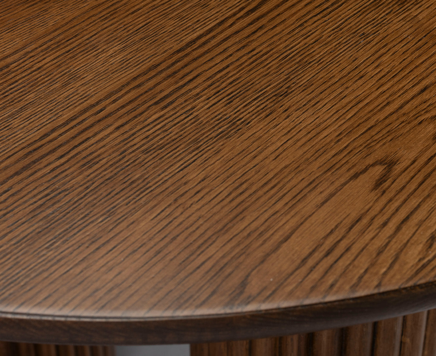 Dean Esstisch 220x90 cm Massivholz Eiche Braun