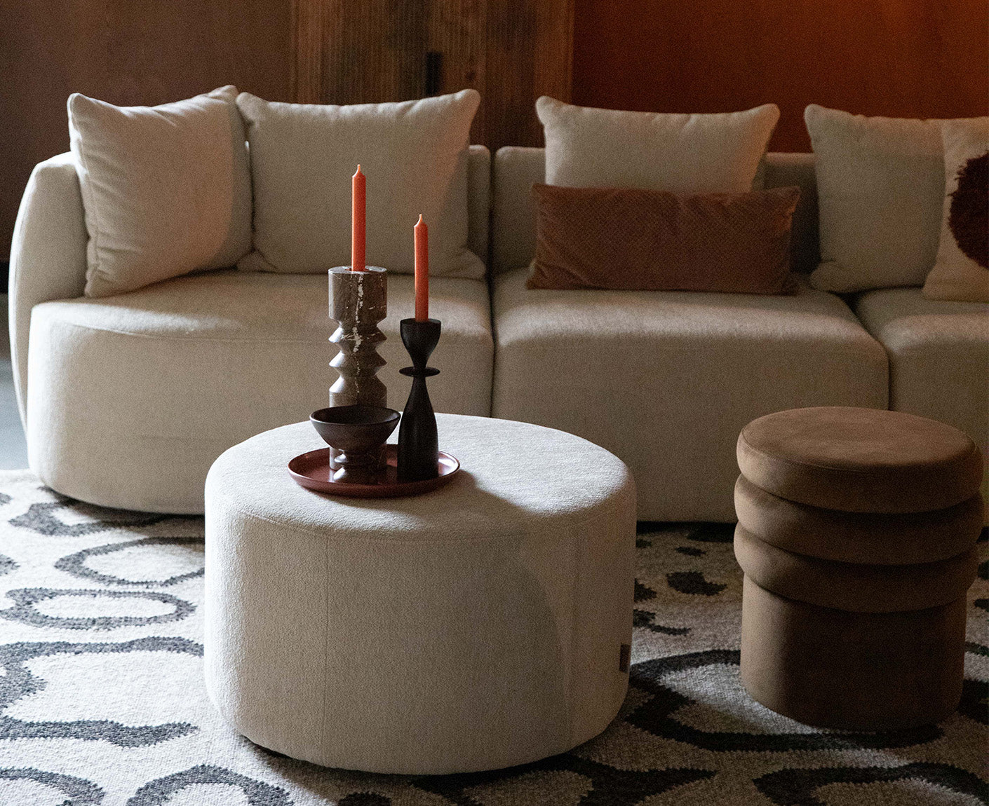 Rocca Pouf Hocker