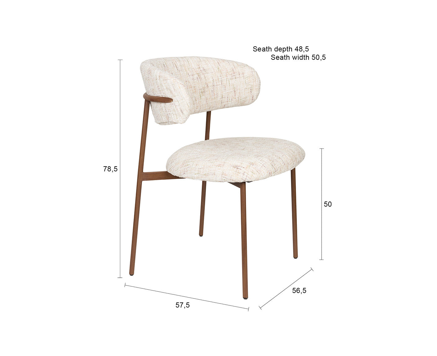 Claes Esszimmerstuhl 2er Set