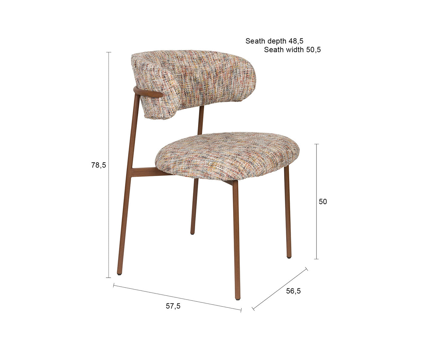Claes Esszimmerstuhl 2er Set