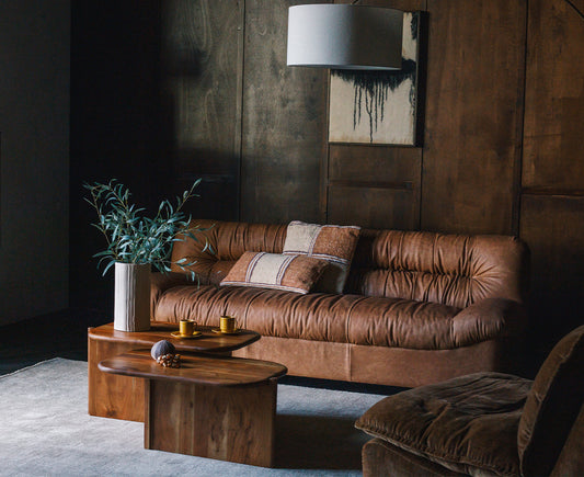 Douglas Sofa 3-Sitzer Leder