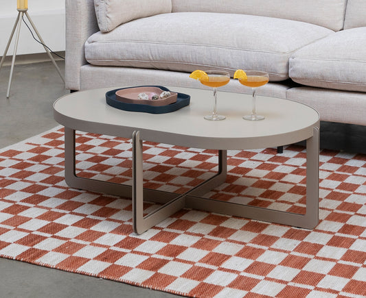 Centre Couchtisch Oval 102 x 68 cm