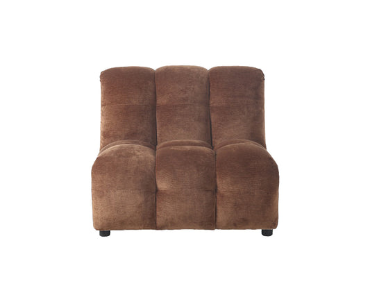 Hackman Sofa Element Mittelteil Velours