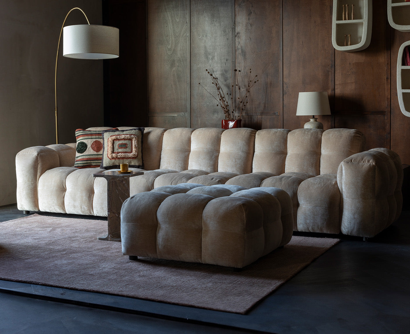 Hackman Hocker Velours