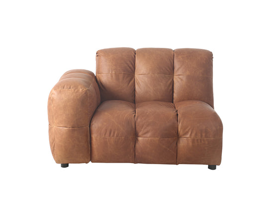 Hackman Sofa Element Endteil Leder