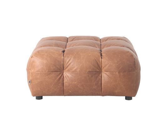 Hackman Hocker Leder Cognac