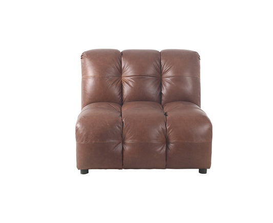 Hackman Sofa Element Mittelteil Leder
