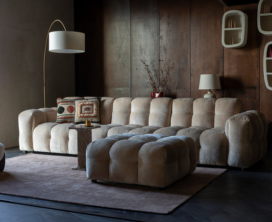 Hackman Sofa 4,5-Sitzer Velours