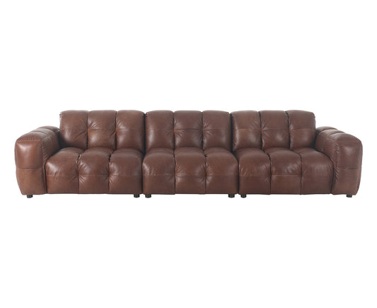 Hackman Sofa 4,5-Sitzer Leder