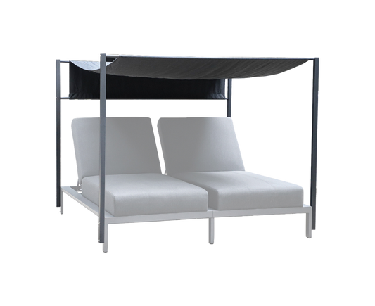 Kettler Pure Baldachin für Daybed/ Doppel- Liege Anthrazit