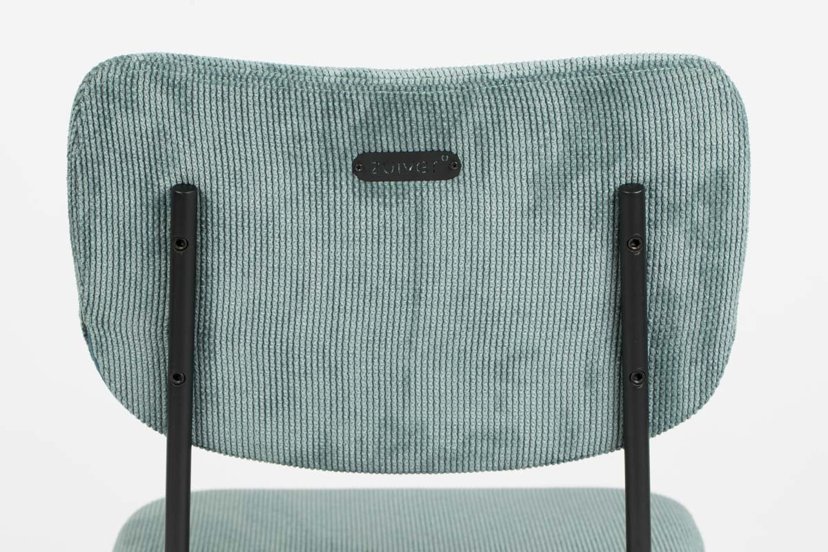 Benson 2-er Set Stühle Grau/Blau