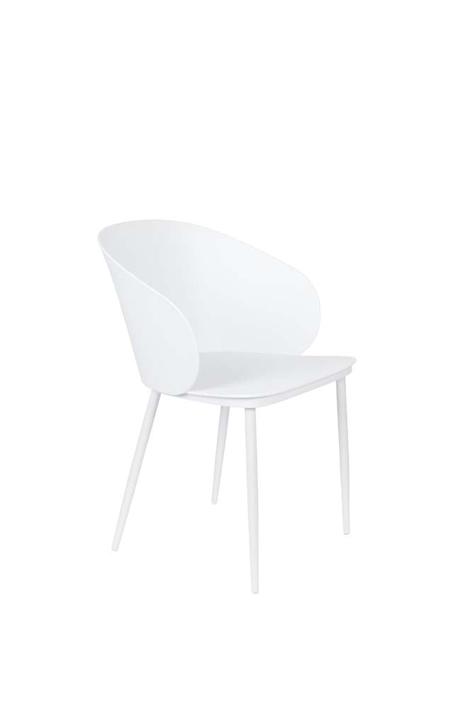 Gigi 2-er Set Stühle Weiß