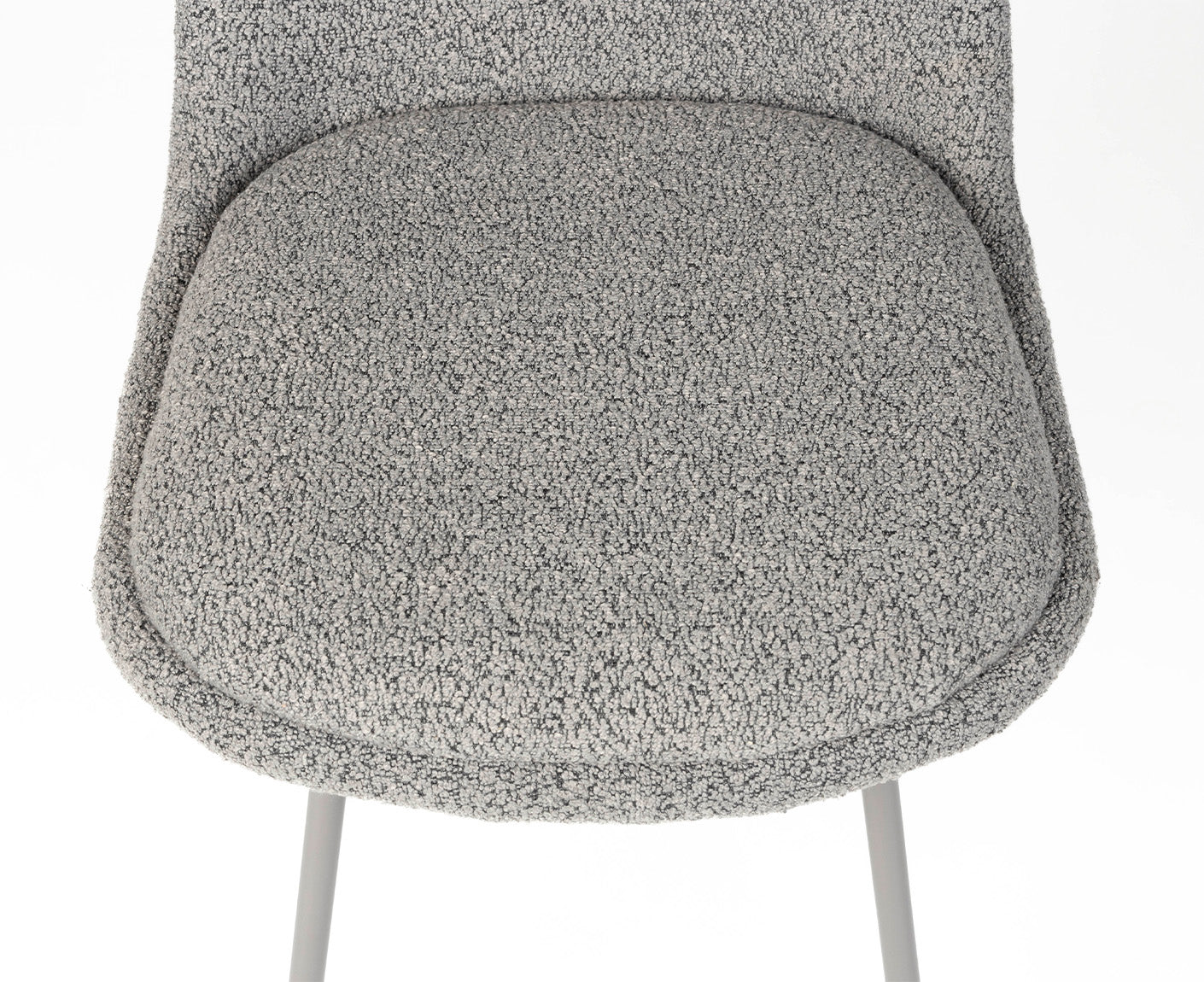 Fijs Esszimmerstuhl Bouclé 2er Set