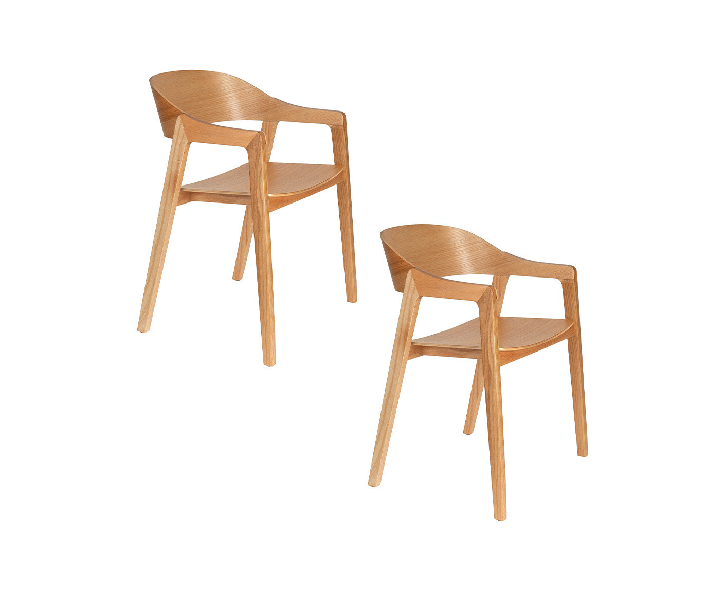 Westlake Armlehnenstuhl Beige 2er Set