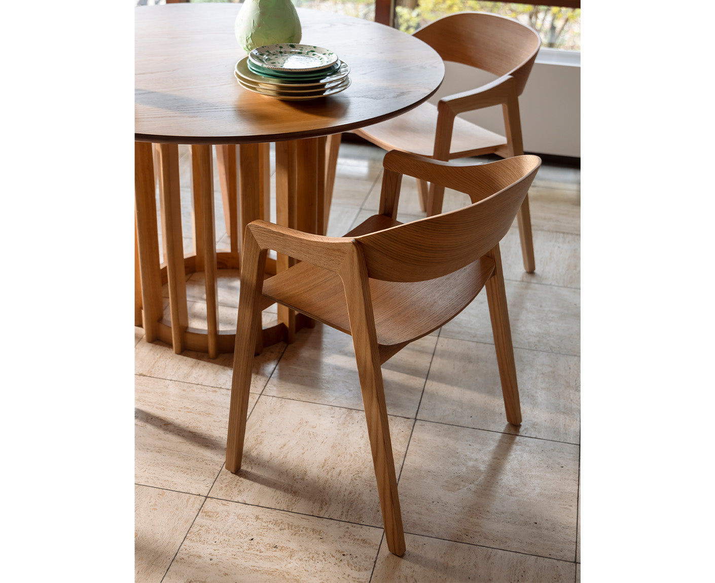 Westlake Armlehnenstuhl Beige 2er Set