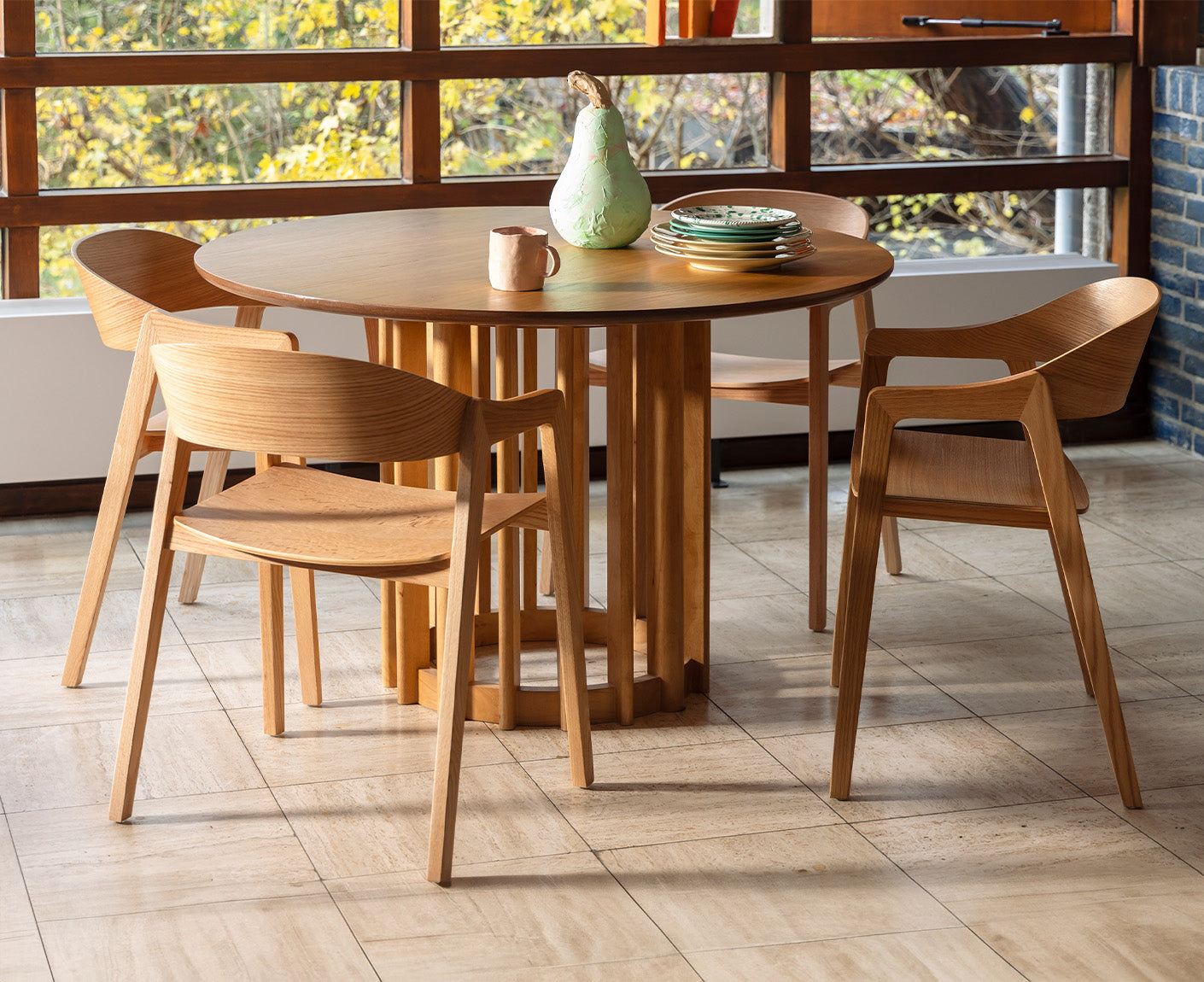 Westlake Armlehnenstuhl Beige 2er Set