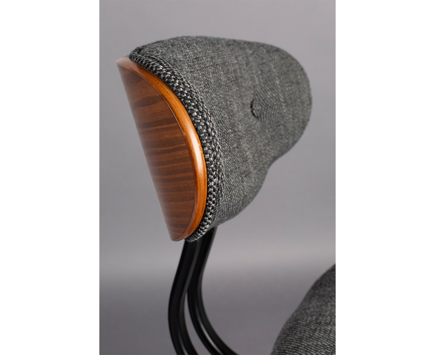 Blackwood Esszimmerstuhl Grau / Braun Massivholz