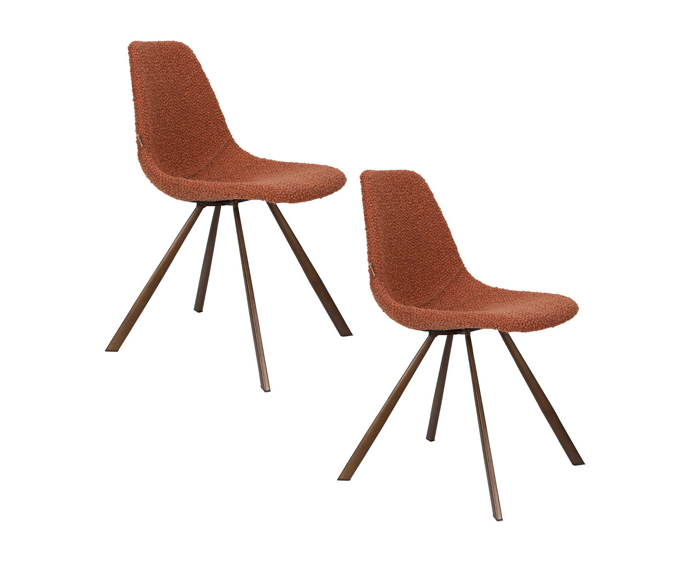 Franky Esszimmerstuhl 2er Set Bouclé