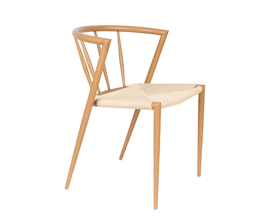 Che Esszimmerstuhl Beige / Braun 2er Set