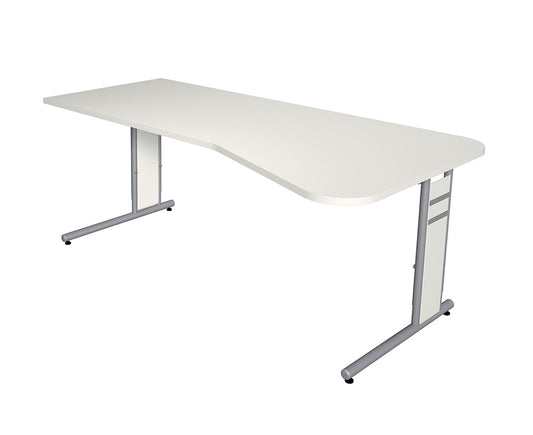 Form 4 Freiformtisch C-Fuß Gestell