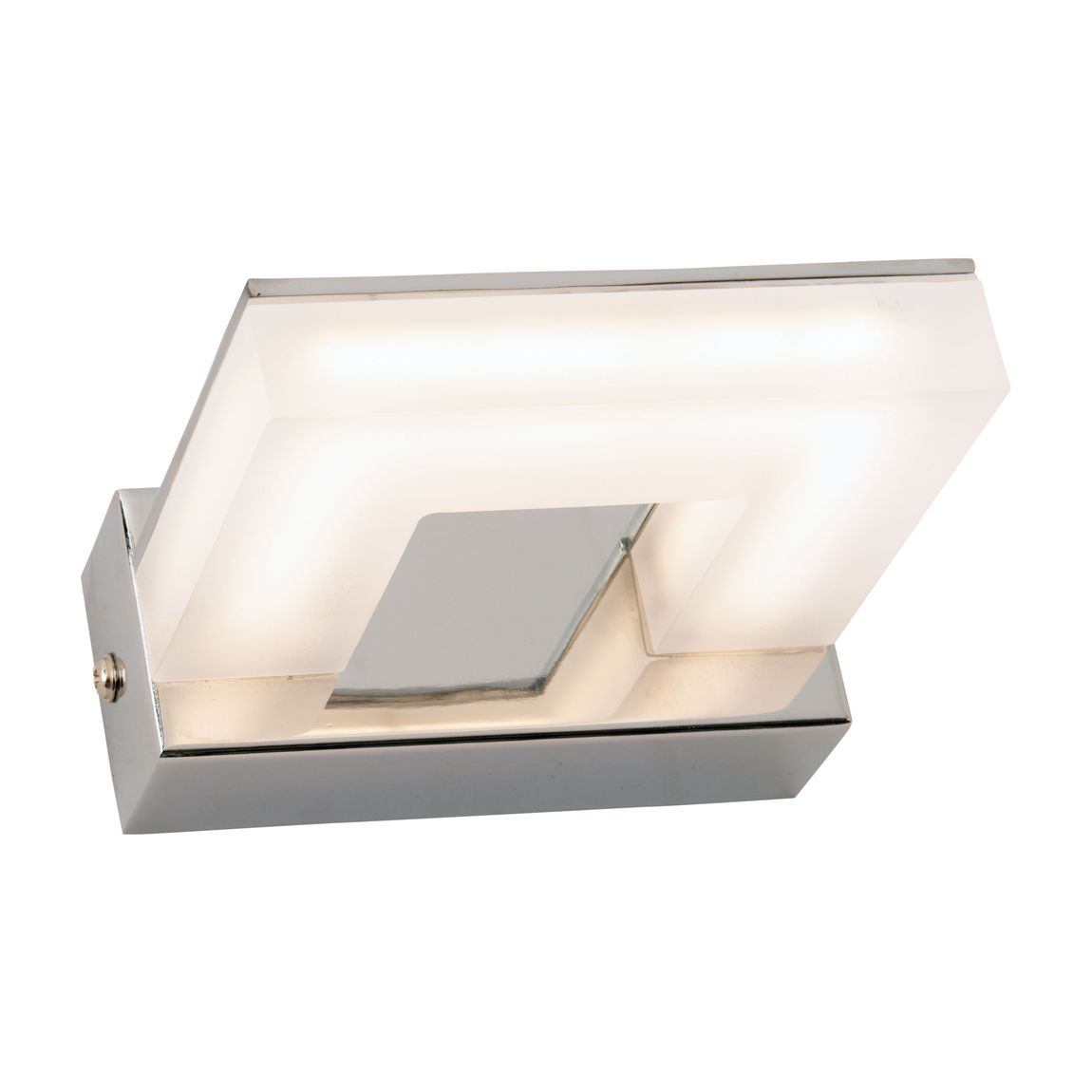 Vareta Wandleuchte LED 11x4,5cm Chrom - Voelpe