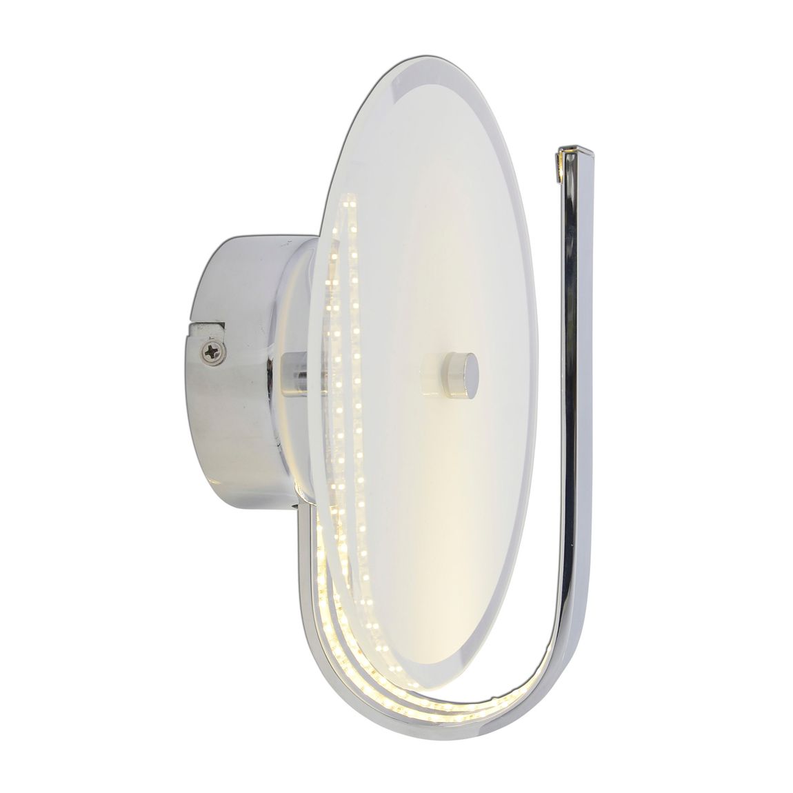 Lucca Deckenleuchte LED Ø20cm Silber - Voelpe