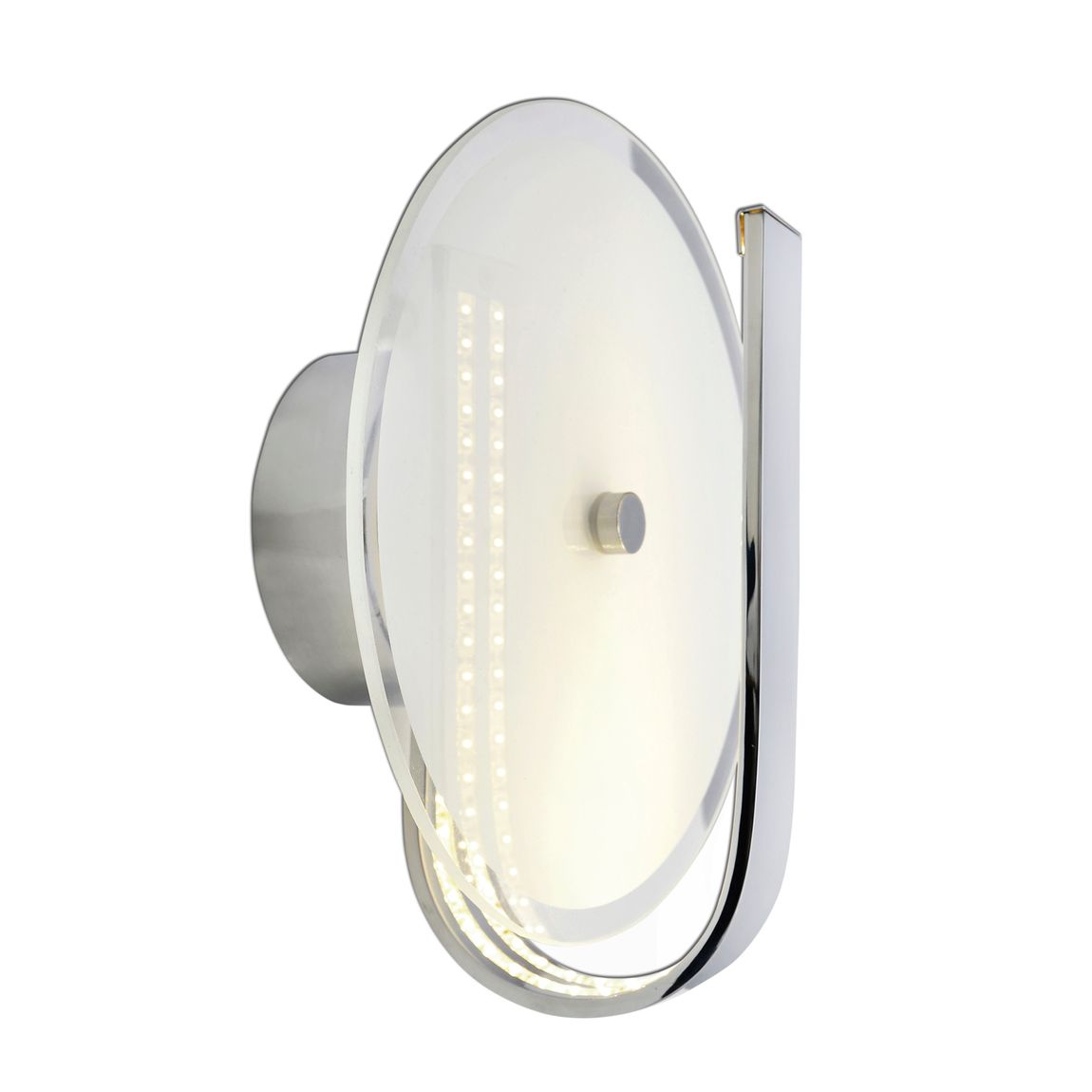 Lucca Deckenleuchte LED Ø20cm Silber - Voelpe