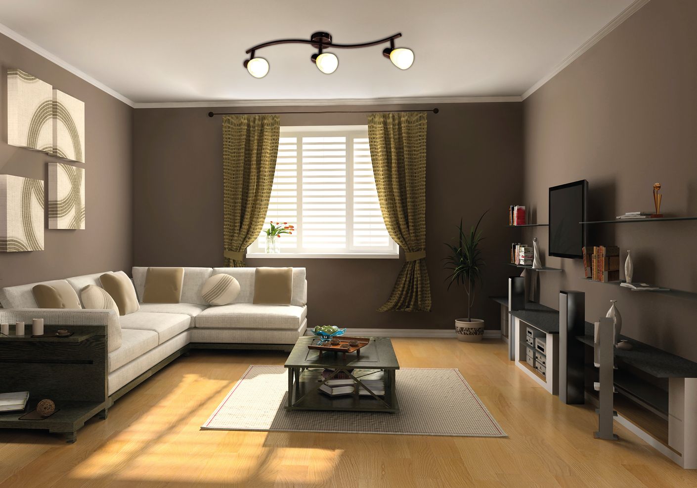 Mestre Spot  60x12,5cm Braun - Voelpe
