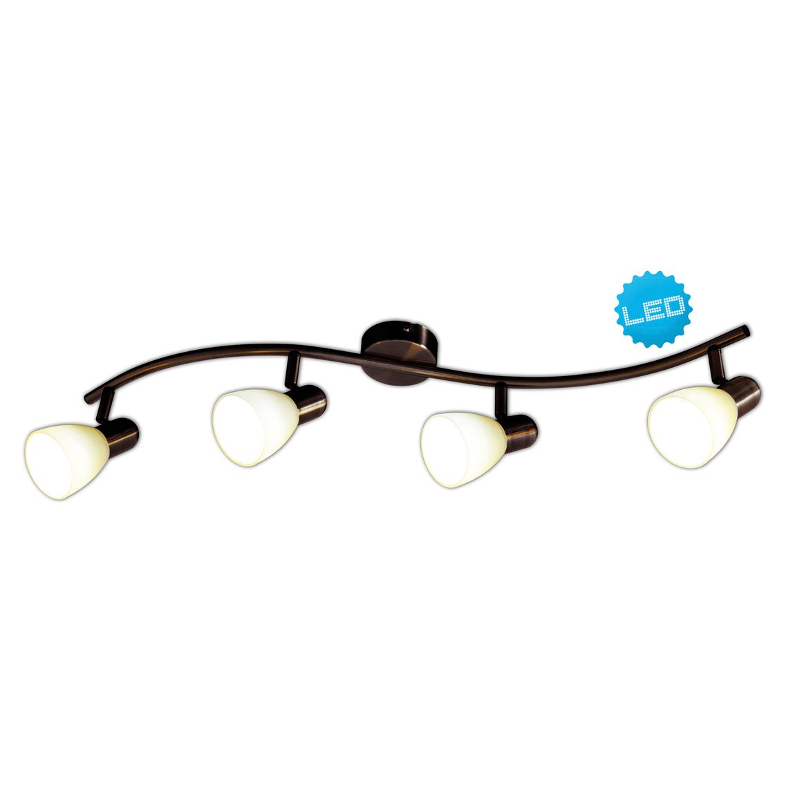 Mestre Spot  67x12cm Braun - Voelpe