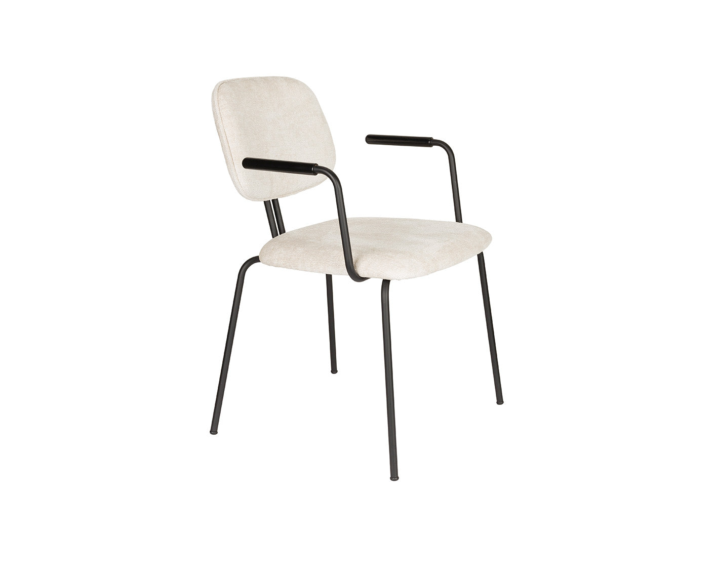 Bouton Armlehnenstuhl 2er Set Bouclé