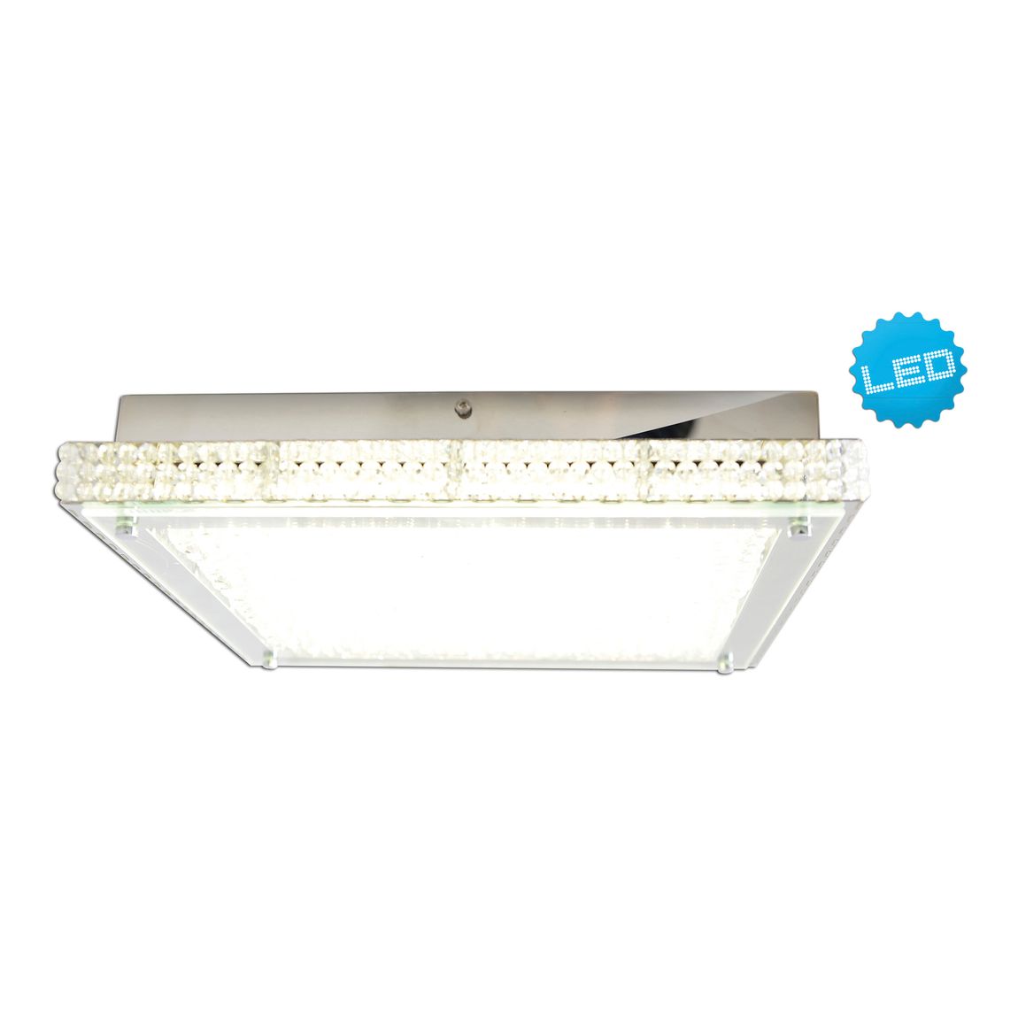 Madrid Deckenleuchte LED Ø39cm Klar - Voelpe