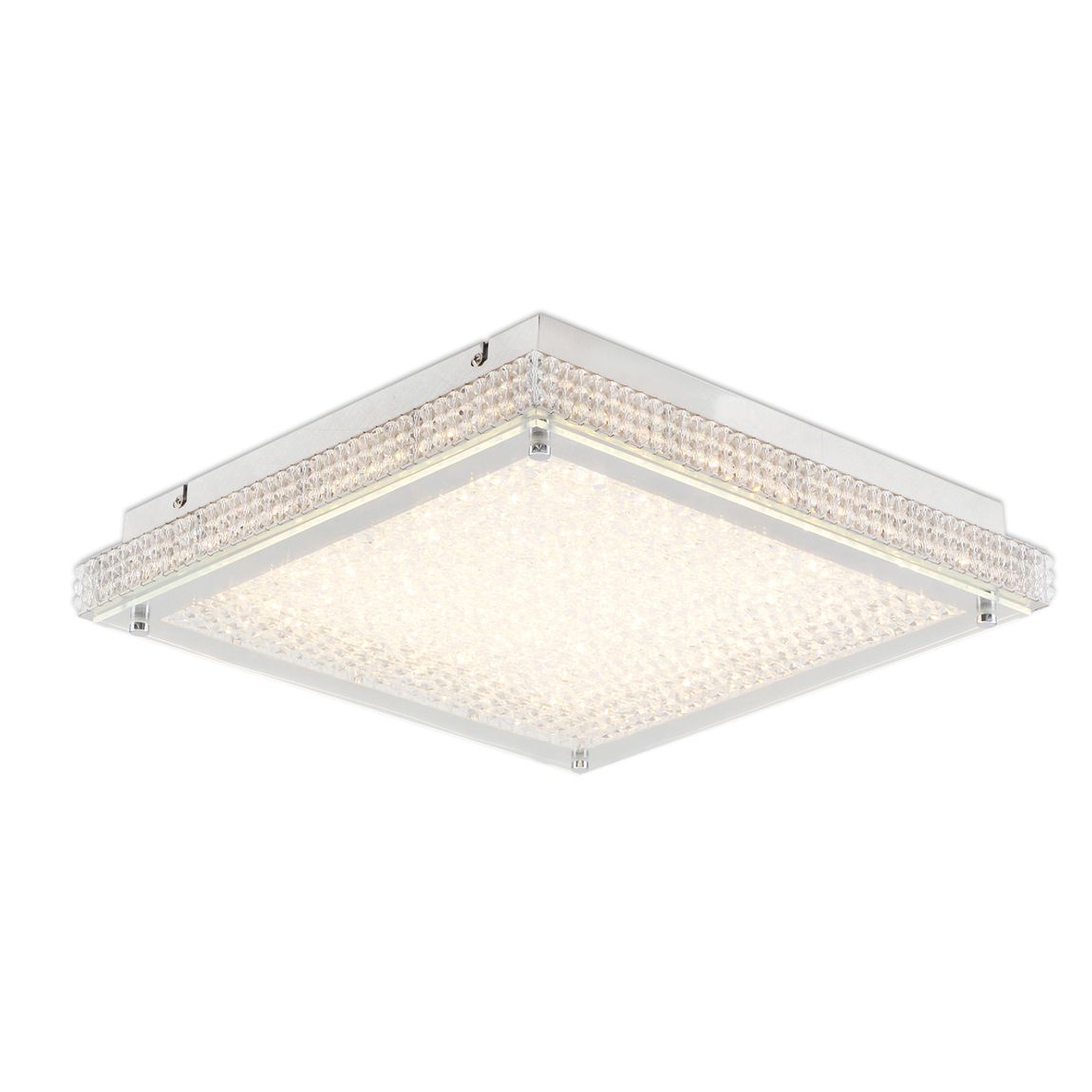 Madrid Deckenleuchte LED Ø39cm Klar - Voelpe