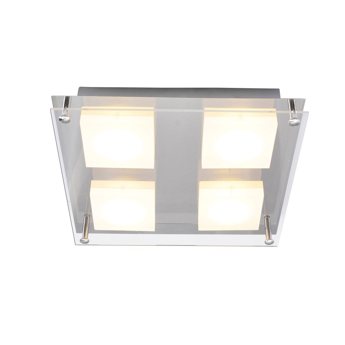 Edingburgh Wandleuchte LED Ø24cm Chrom - Voelpe