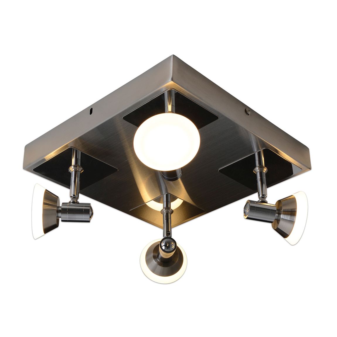Jericho Spot LED 28x28cm Chrom - Voelpe